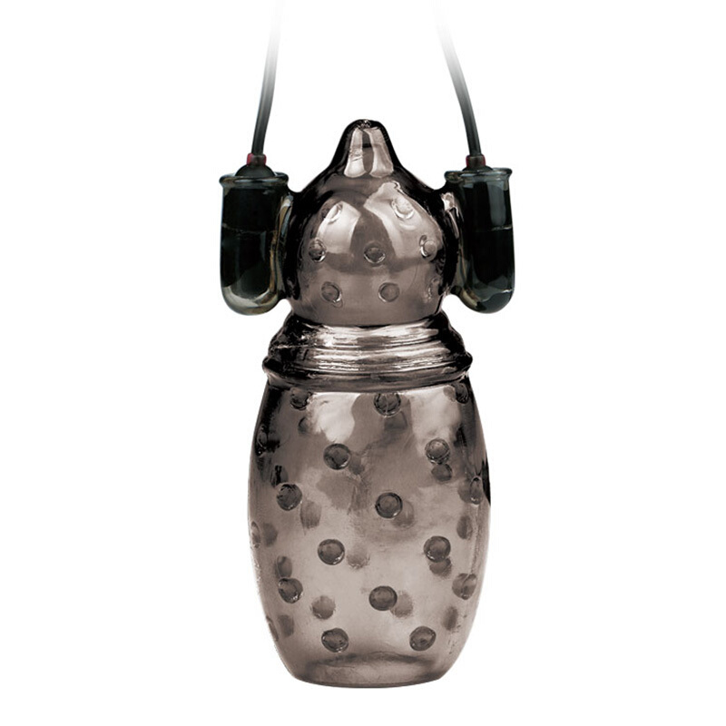 云曼遥控震动狼牙套成人用品男用自嗨玩具男生自玩用品硅胶套龟亀头套