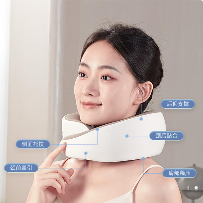 攀高 新一代颈部揉捏按摩器 Neck K3 白色高清大图