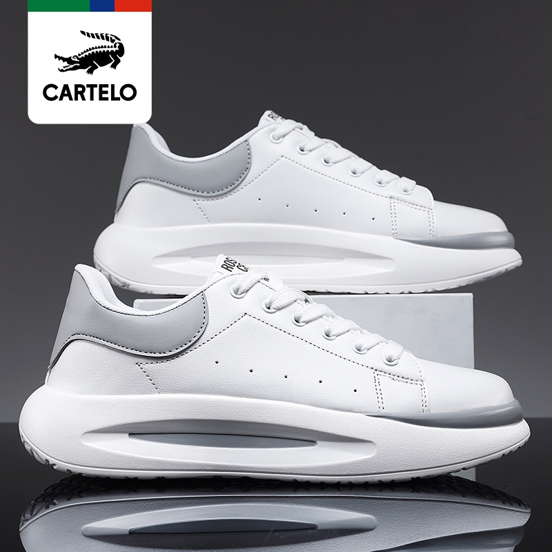 线下专柜同款卡帝乐鳄鱼cartelo新款男鞋增高鞋子男时尚休闲鞋男士
