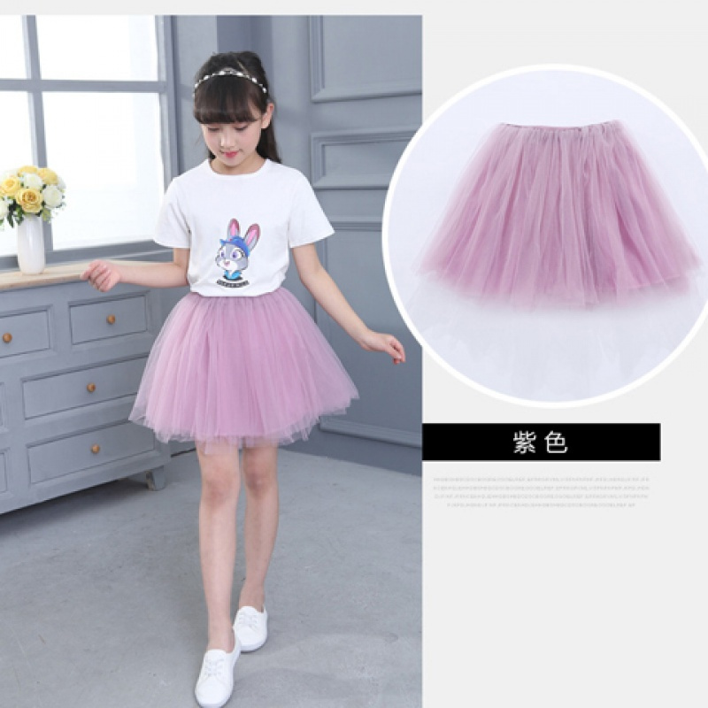 促销女童网纱裙半身裙短裙宝宝半身裙子蓬蓬裙儿童舞蹈裙中小童蛋糕裙
