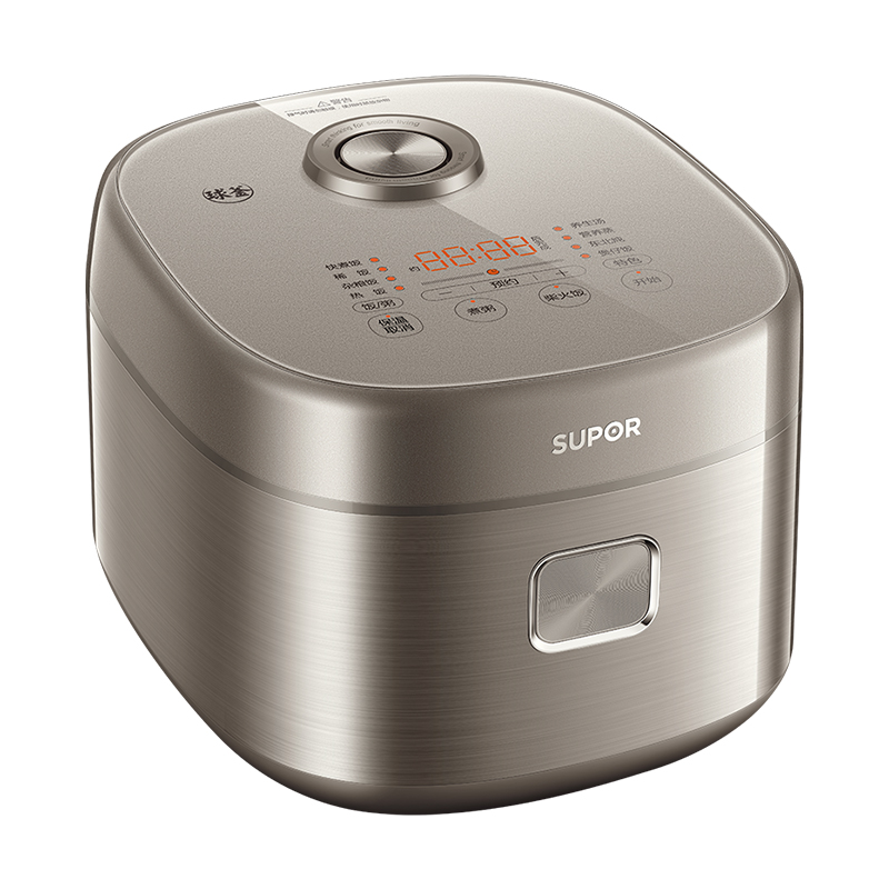 苏泊尔多功能方形电饭煲F40F36 多段IH电磁加热纯钛内胆可预约智能触控电饭煲高清大图