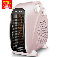 奥克斯(AUX)暖风机家用取暖器办公室小太阳电暖器迷你浴室省电暖气节能 香槟色（没温控）