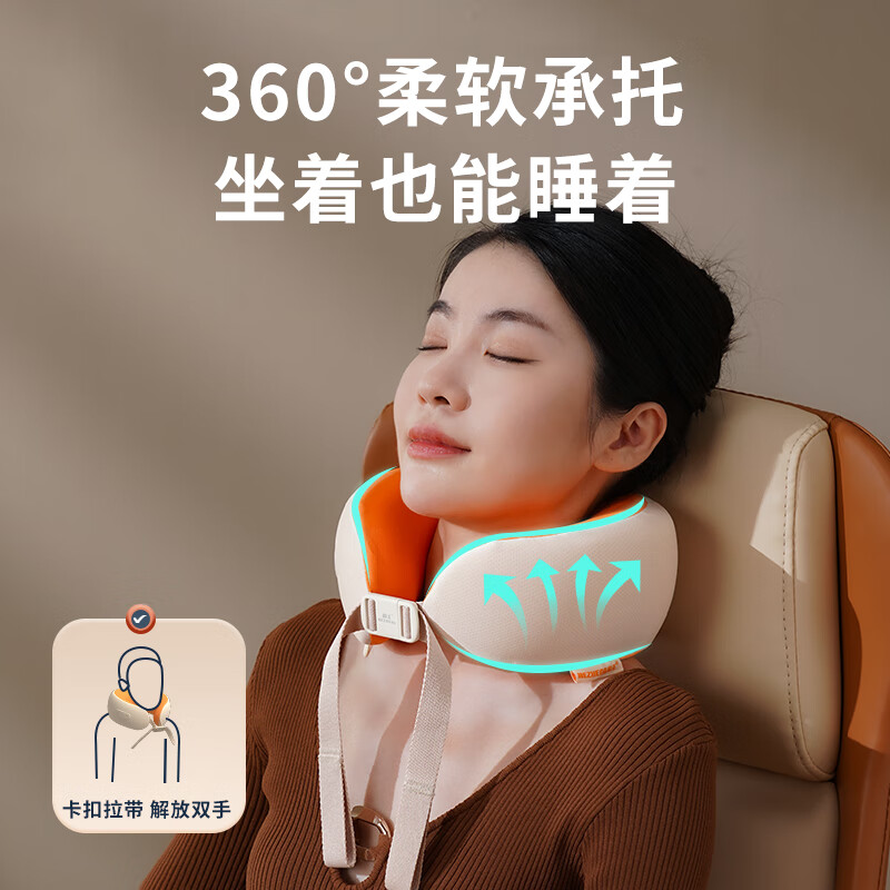 和正颈椎按摩器 HZ-U7 颈椎按摩器仿人手揉捏脖子肩颈按摩仪高清大图