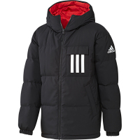 Adidas阿迪达斯羽绒服2019新款中长款正品鸭绒宽松运动防风外套男
