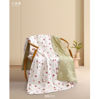 太湖雪 贡缎蚕丝夏被 150*210cm 樱桃日记