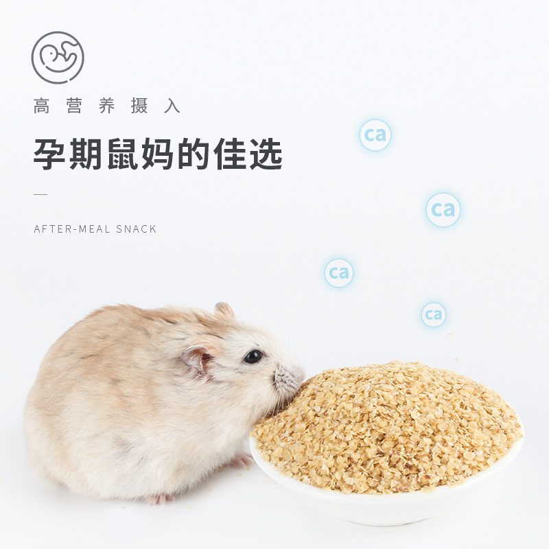 宠物零食小麦胚芽仓鼠兔子龙猫荷兰猪粮食饲料用品高清大图