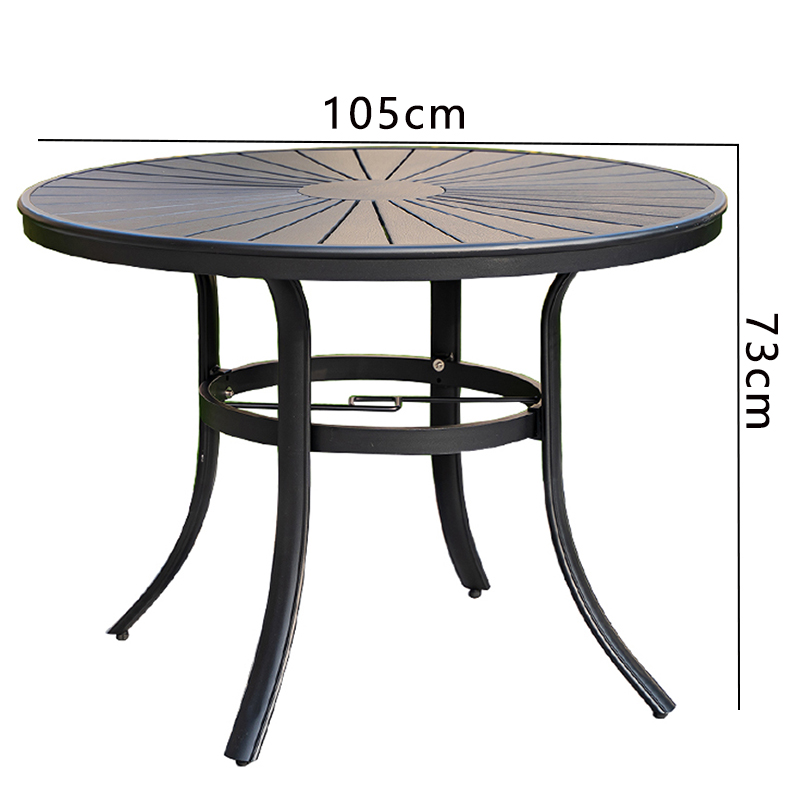 黎谷瑞户外桌 圆桌105*105*73cm