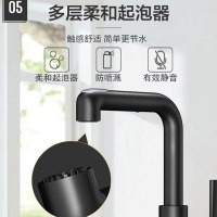 法恩莎厨房水龙头冷热家用万向抽拉升降式洗菜盆304不锈钢多功能防溅神器