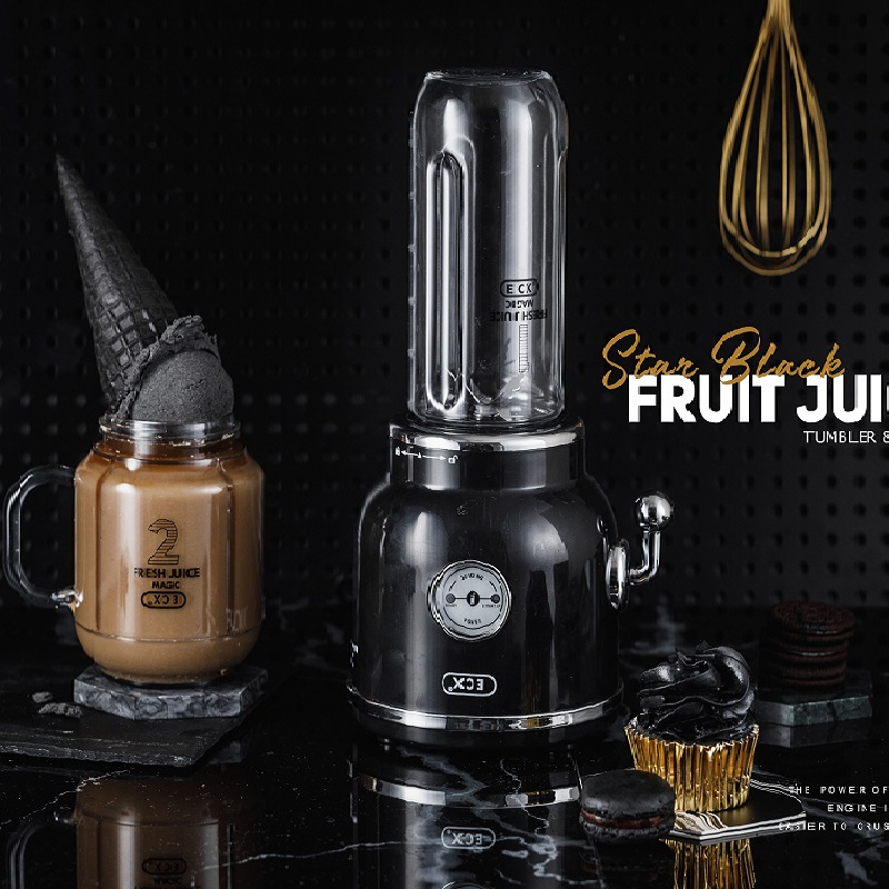 网红杯具熊(BEDDYBEAR)官方正品ECX家用电机全自动榨汁杯料理机果汁机电动果蔬榨汁机水果碰碰机-明星倾力推荐同款