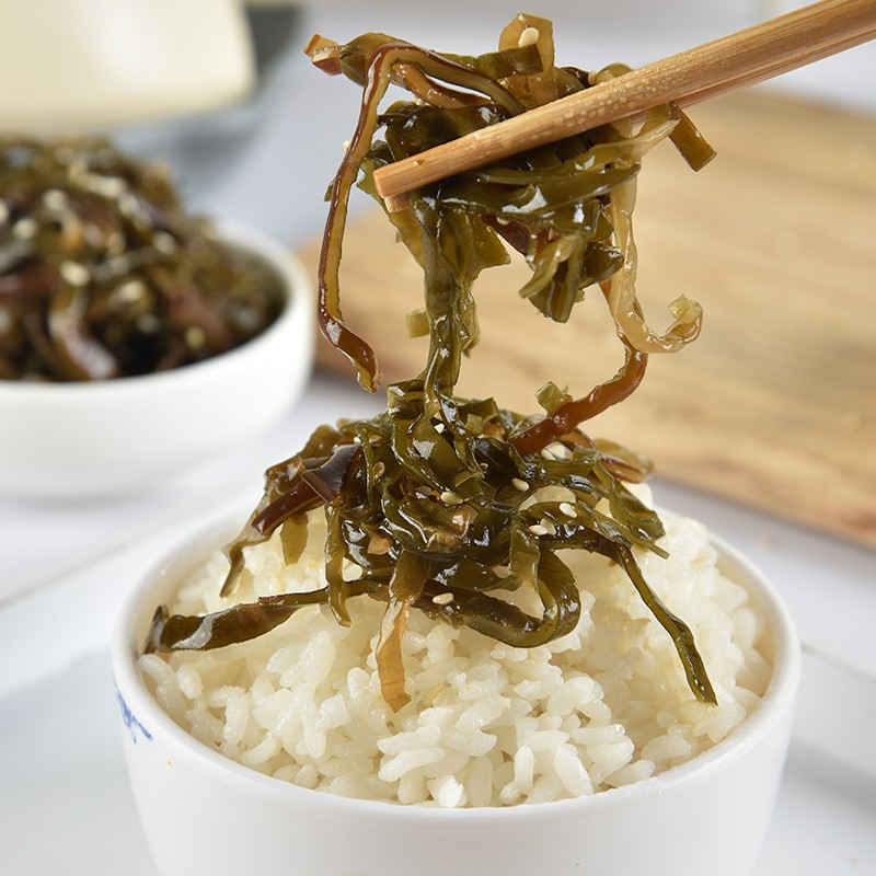 吉香居芝麻味海带丝88g袋海带丝榨菜四川泡菜鲜辣开味