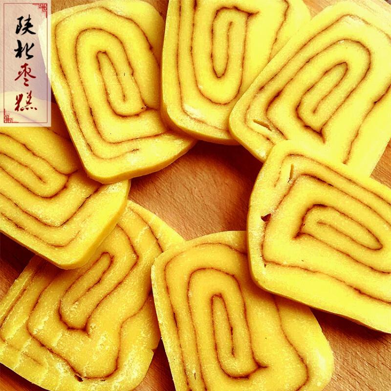 陕北米油糕子长枣糕陕北米面年糕油炸素糕红枣糕3斤参数