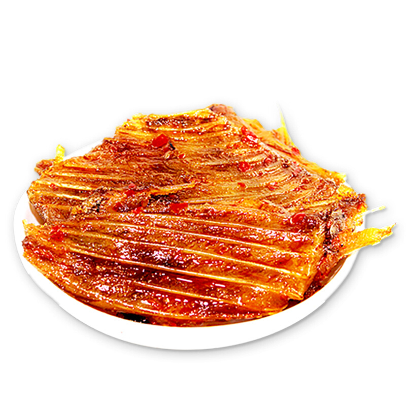 好照头（Haozhaotou） 湖南特产好照头好兆头黄金鱼翅渔翅香辣味鱼排休闲小吃零食鱼干鱼刺40包