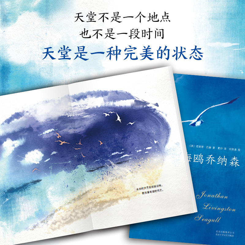 [正版]海鸥乔纳森(精) 理查德·巴赫 欧美文学经典 完整版 奥巴马三毛迈克尔•杰克逊科比 书店书籍高清大图