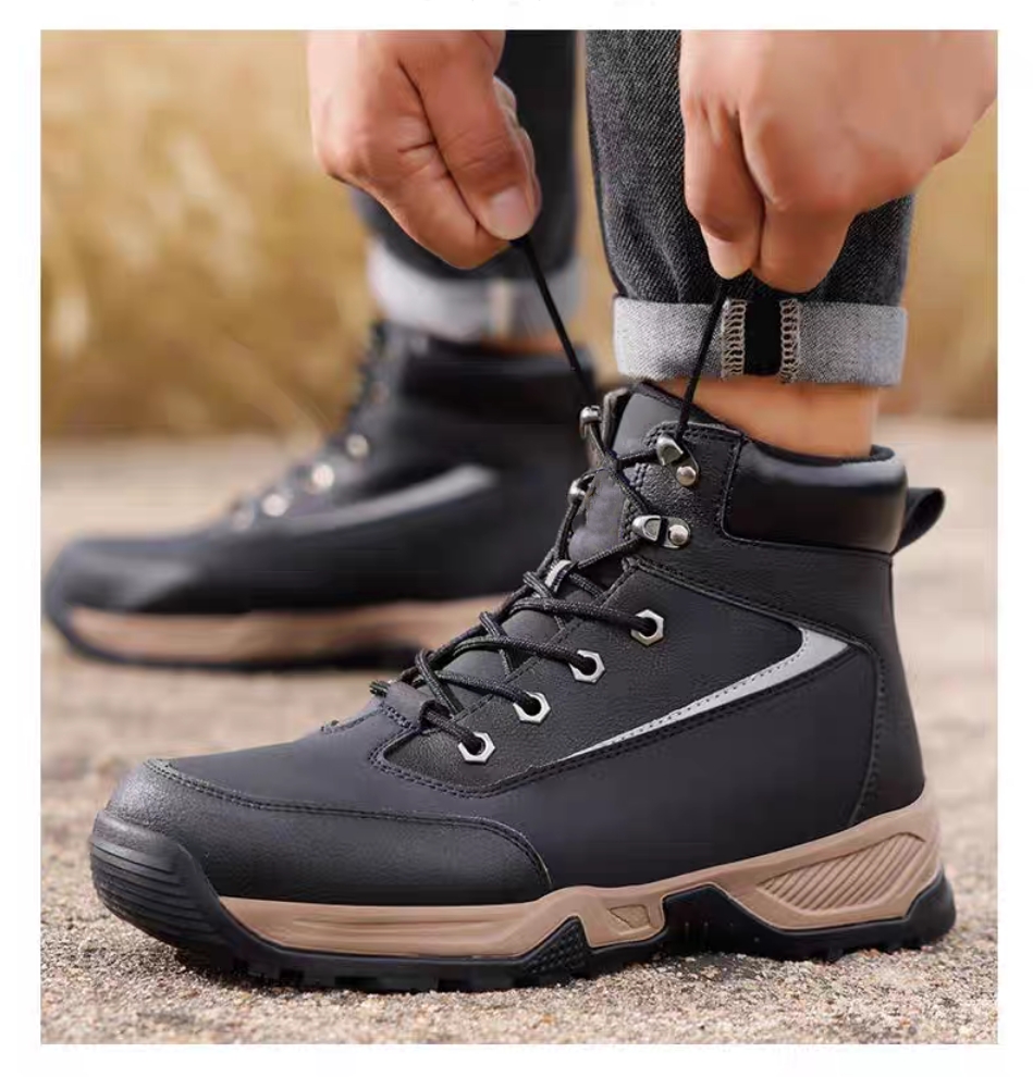 铂牛 高帮四季款劳保鞋 36-46 双高清大图