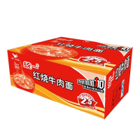 统一(GS) 红烧牛肉面(红烧味)方便面 煮面 103g*24袋装