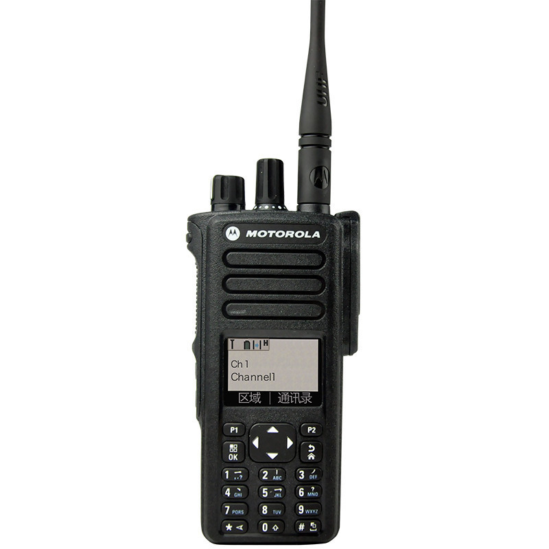摩托罗拉(MOTOROLA)XIR P8668i 数字对讲机 专业商用手持对讲机 带GPS 带蓝牙功能 黑色