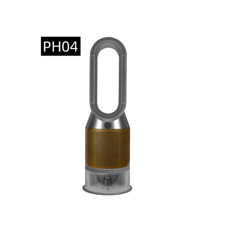 戴森(DYSON)家用空气 净化器 吹风 空气净化舒适 过滤空气 PH04黑金色高清大图