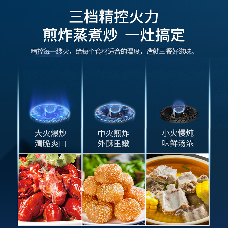 苏泊尔 不锈钢 燃气灶 MS29 双灶 液化气灶 嵌入式 大火力灶 家用 台式 煤气炉灶