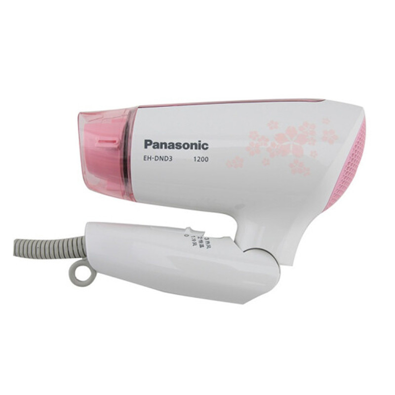 松下 (Panasonic) 电吹风冷热风筒可折叠挂式吹风机快干风嘴50度恒温EH-DND3-P405