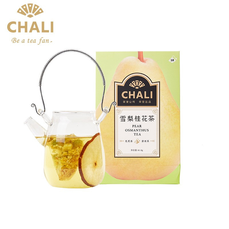 茶里ChaLi雪梨桂花茶 盒装40g高清大图
