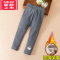 可莉允女童打底裤外穿秋冬款2022新款儿童裤子加厚女宝宝保暖棉裤洋气潮保暖裤