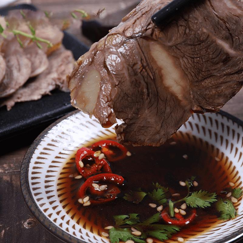科尔沁 速冻牛肉 精选进口牛腱子 冷冻排酸 冷链极力保鲜 袋装 1kg