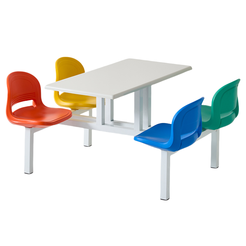 铭思达食堂餐桌四人张高清大图