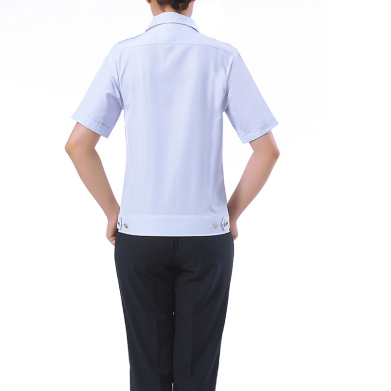 男女短袖夏裤半袖夹克夏季税服夏装制服