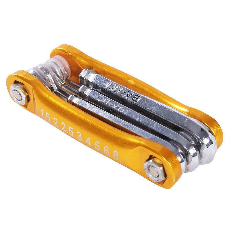 威克(vico)WK6016 8件套内六角扳手套装镜面球头内六角扳手1.5-8mm