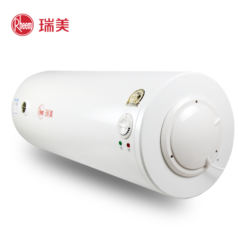 瑞美(Rheem)电热水器80升家用储水式恒温速热节能卫生间小型洗澡淋浴机全国联保 自动运行 横挂式ERE20-80A5高清大图