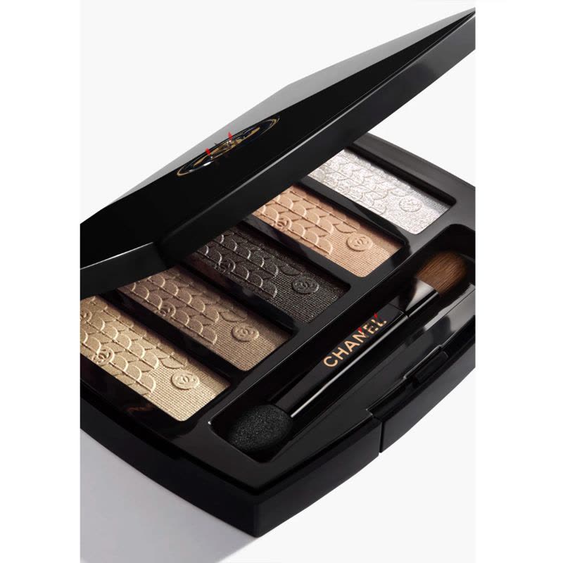 香奈儿(CHANEL)2023圣诞限定Lumiere Graphic5色奢华眼影盘 4.5g图片