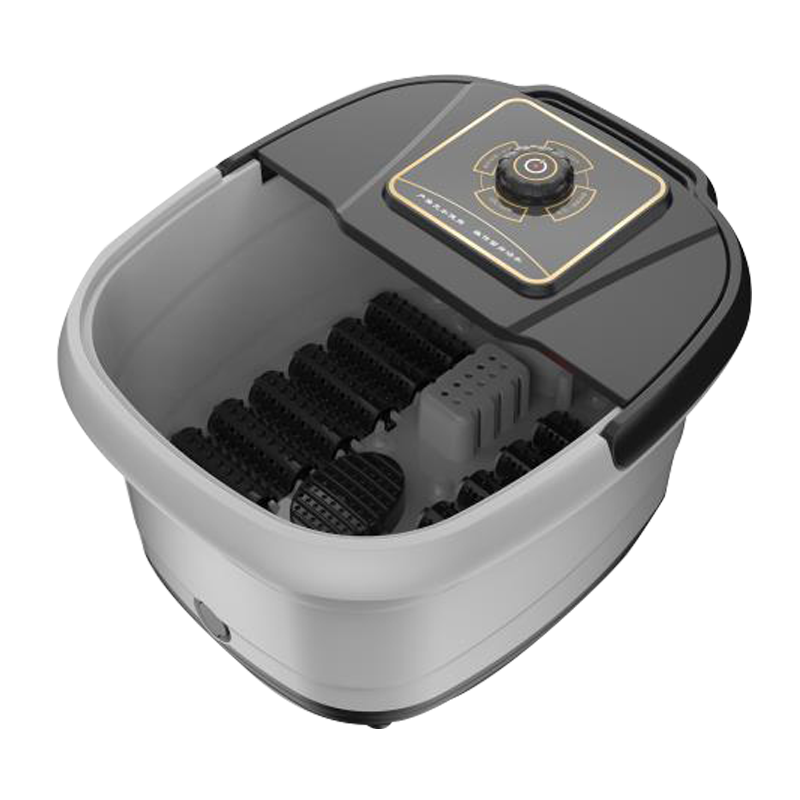 勒德威 足浴盆 加热按摩泡脚洗脚盆加热自动按摩泡脚桶加热恒温泡脚高深桶 F211