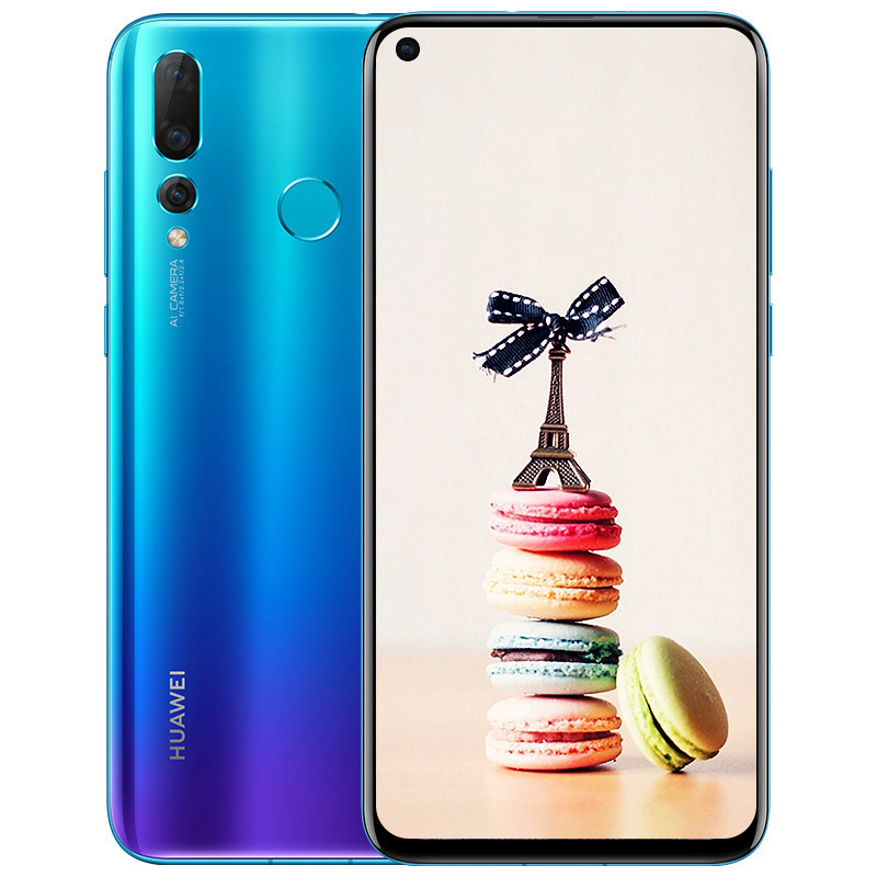 huawei华为nova48gb128gb苏音蓝4800万广角三摄移动联通电信4g手机