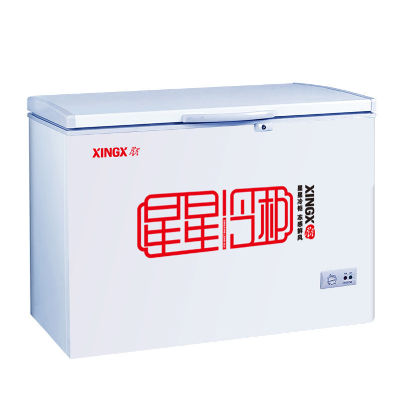 星星(XINGX) BD/BC-355E 355升 单温冷柜冷藏冷冻保鲜商用大容量商卧式大型冰柜