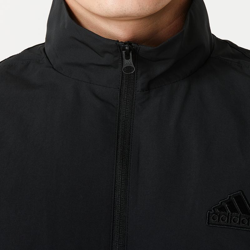 adidas阿迪达斯男女装新款梭织运动休闲宽松夹克外套JI6657 ZP高清大图