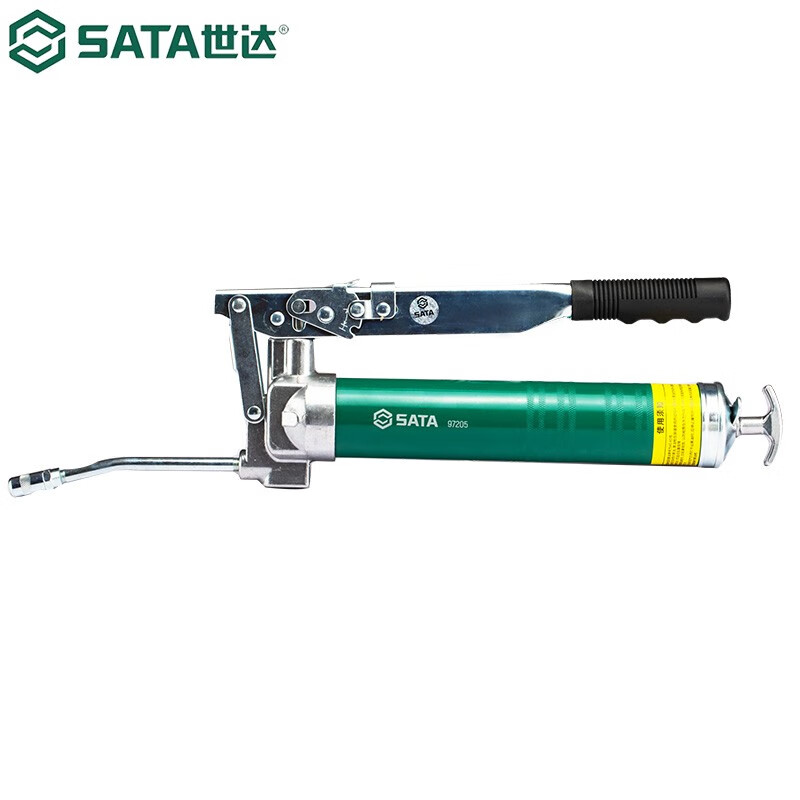世达(SATA)省力型高压手动黄油枪 400CC 97205 适用#0-#3号黄油高清大图