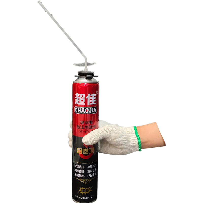 超佳 泡沫胶填充剂 硬度高泡孔细不收缩 粘接密封填缝堵漏
