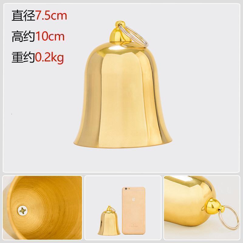 美帮汇地钟法器 铜帝钟铜钟吊钟手敲钟铜铃铛佛教寺庙用品配锤高清大图