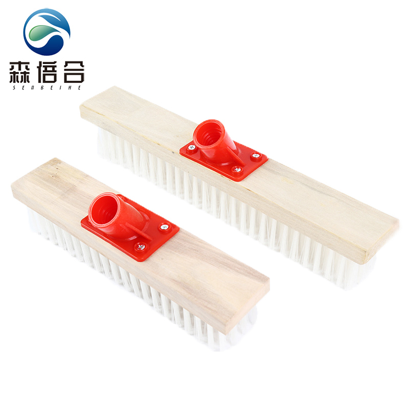 森倍合 长柄硬毛地板刷木制清洁地刷 60cm/把高清大图