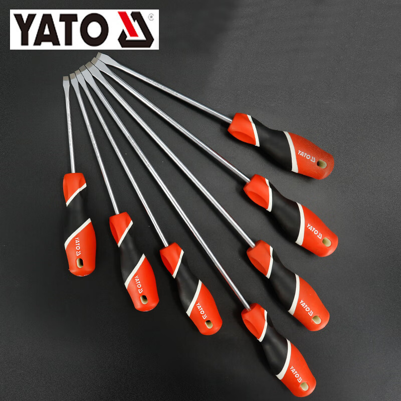 易尔拓 (5*250mm)工业级磁性一字螺丝刀 YT-25893 单位:个高清大图