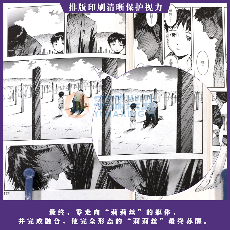 [正版] 新世纪福音战士13第13册Calling [日本]贞本义行著 EVA新世纪福音战士漫画动漫画书学生青少年书圣斗高清大图