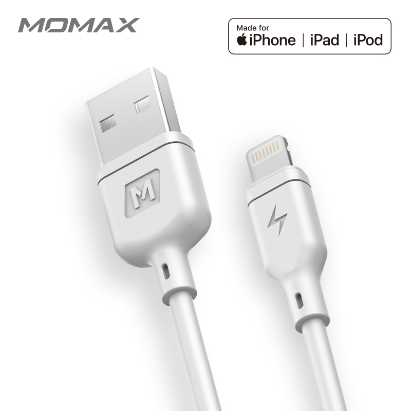摩米士MOMAXMFi认证苹果数据线快充适用iPhone13/12/11Pro/XsMax/XR/8/7手机iPad