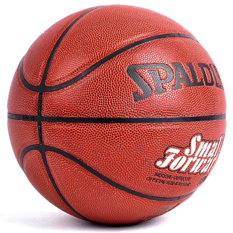 斯伯丁SPALDING篮球通用篮球74-102小前锋篮球PU材质室内外耐磨NBA比赛蓝球7号标准篮球