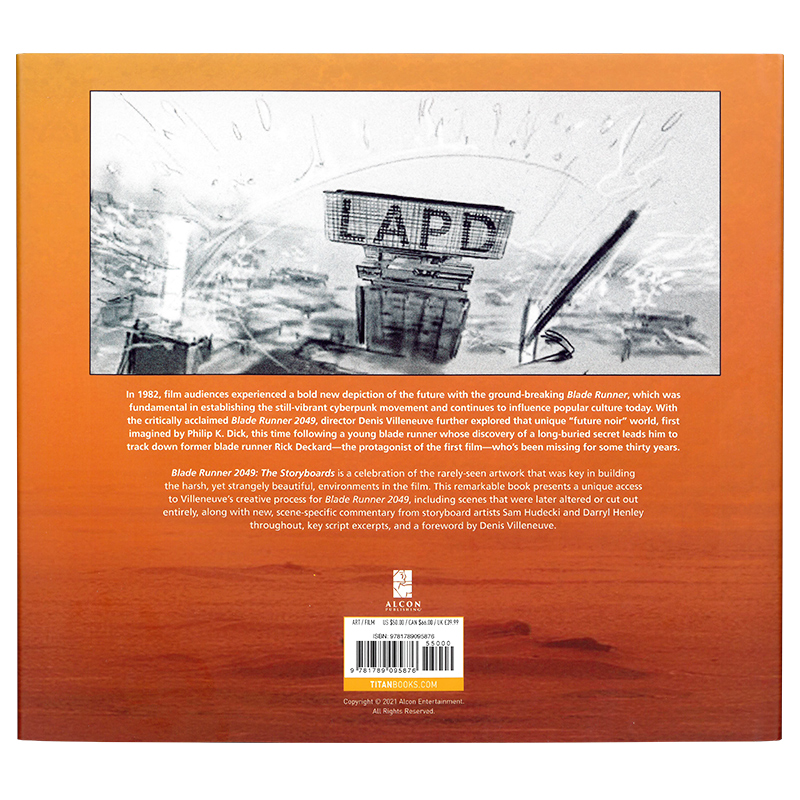 [正版]银翼杀手2049电影分镜头故事板设定集 英文原版 Blade Runner 2049 The Storyboa高清大图