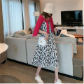 小雏菊碎花连衣裙仙女显瘦裙子吊带少女裙子沙摊新款女装 XL 白色