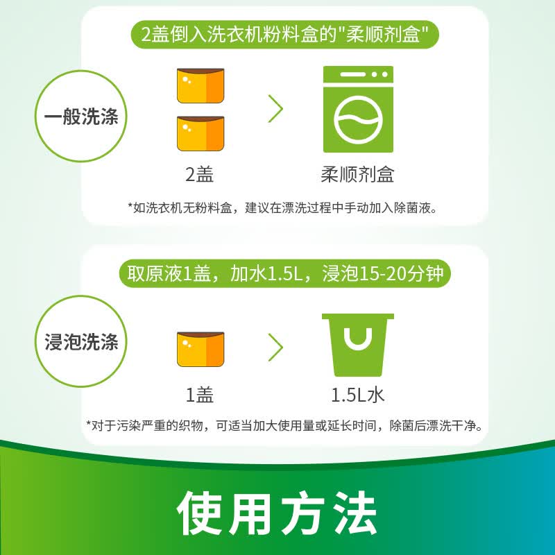 净安(Cleafe) 衣物除菌液 2kg/瓶高清大图