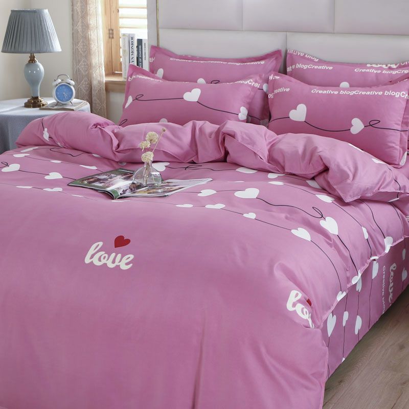 秋冬加厚被套单件150x200x230单人被子罩180x220x240双人被罩_798 150x200cm单被套加厚款 心相印