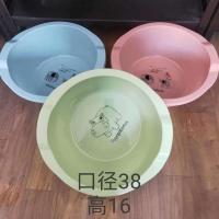 北欧颜色随机 无轮款 膝盖桶带过小腿按摩过脚盆泡脚足浴桶桶家用盖塑料高深洗保温加大