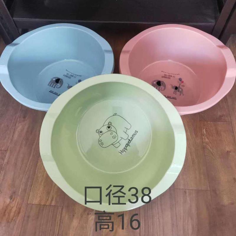 北欧颜色随机 无轮款 膝盖桶带过小腿按摩过脚盆泡脚足浴桶桶家用盖塑料高深洗保温加大