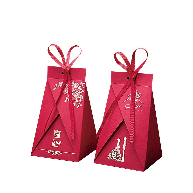 喜糖盒子创意糖果盒伴手礼品盒婚庆用品中国风糖盒包装袋